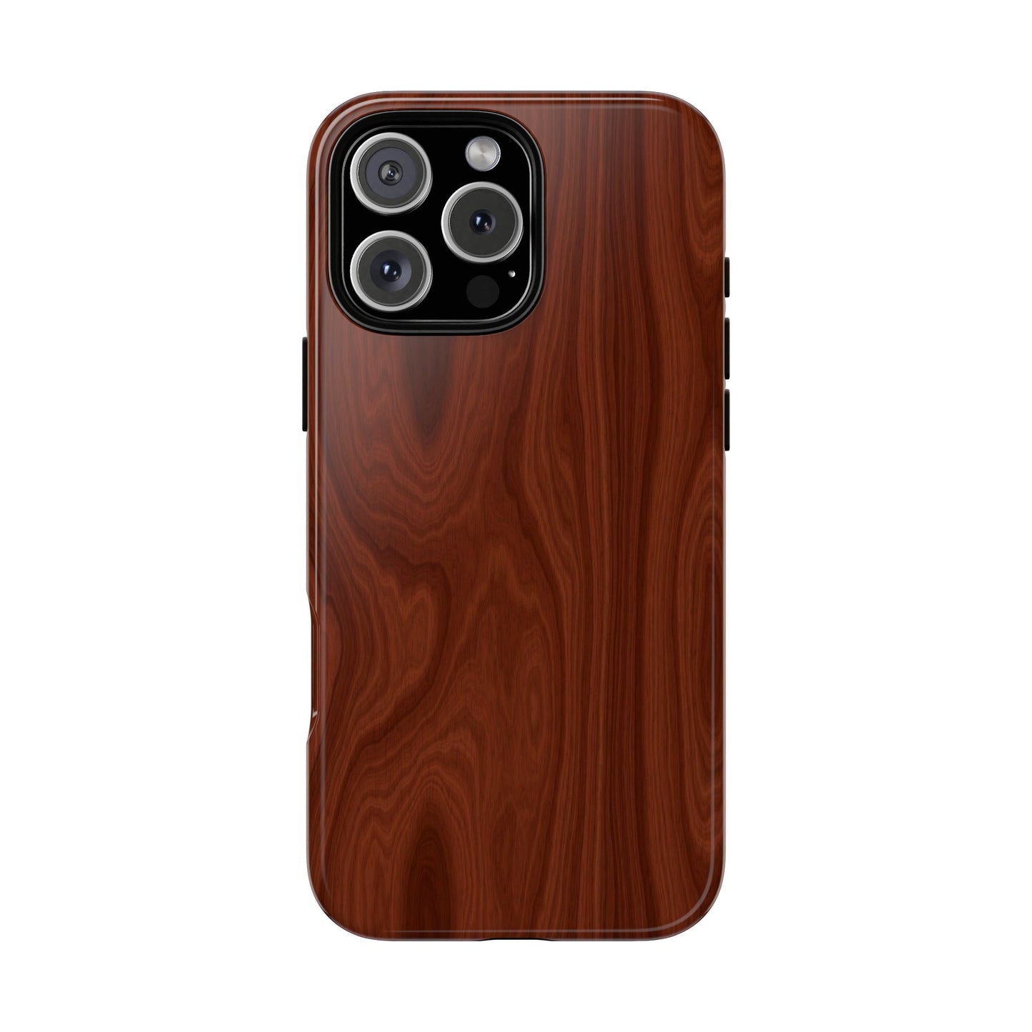 Wood Grain Phone Case, Stylish Tough Cases, Nature-Inspired Protective Cover, Unique Gifts for Him and Her, Eco-Friendly Tech Accessory