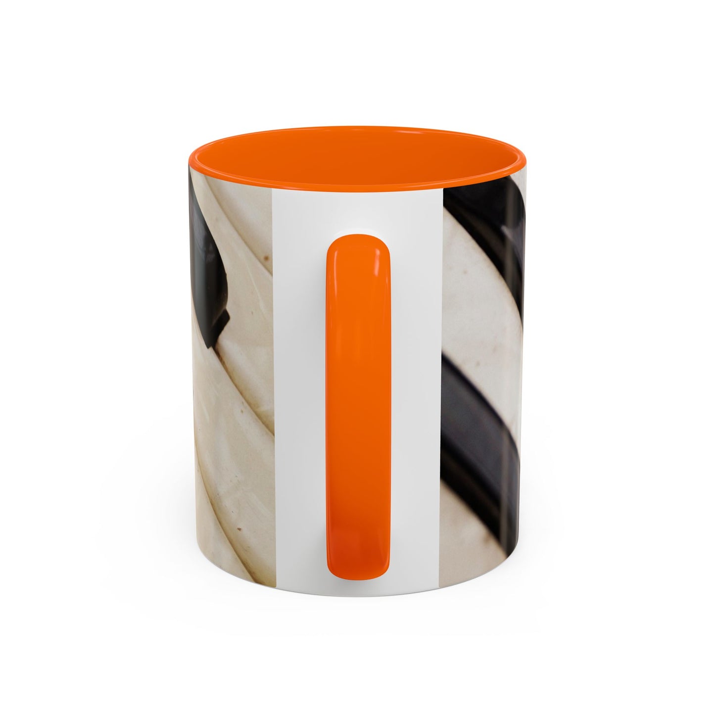 Musical Accent Coffee Mug | Piano Design, Coffee Lover Gift, Musician Mug, Stylish Drinkware, Home & Office Decor