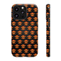 Halloween Skull Phone Case, Spooky Mobile Cover, Trick or Treat Accessory, Goth Gift, Skull Pattern Design