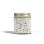 Scented Candles, Coconut Apricot Wax (4oz, 9oz) - Wildflowers