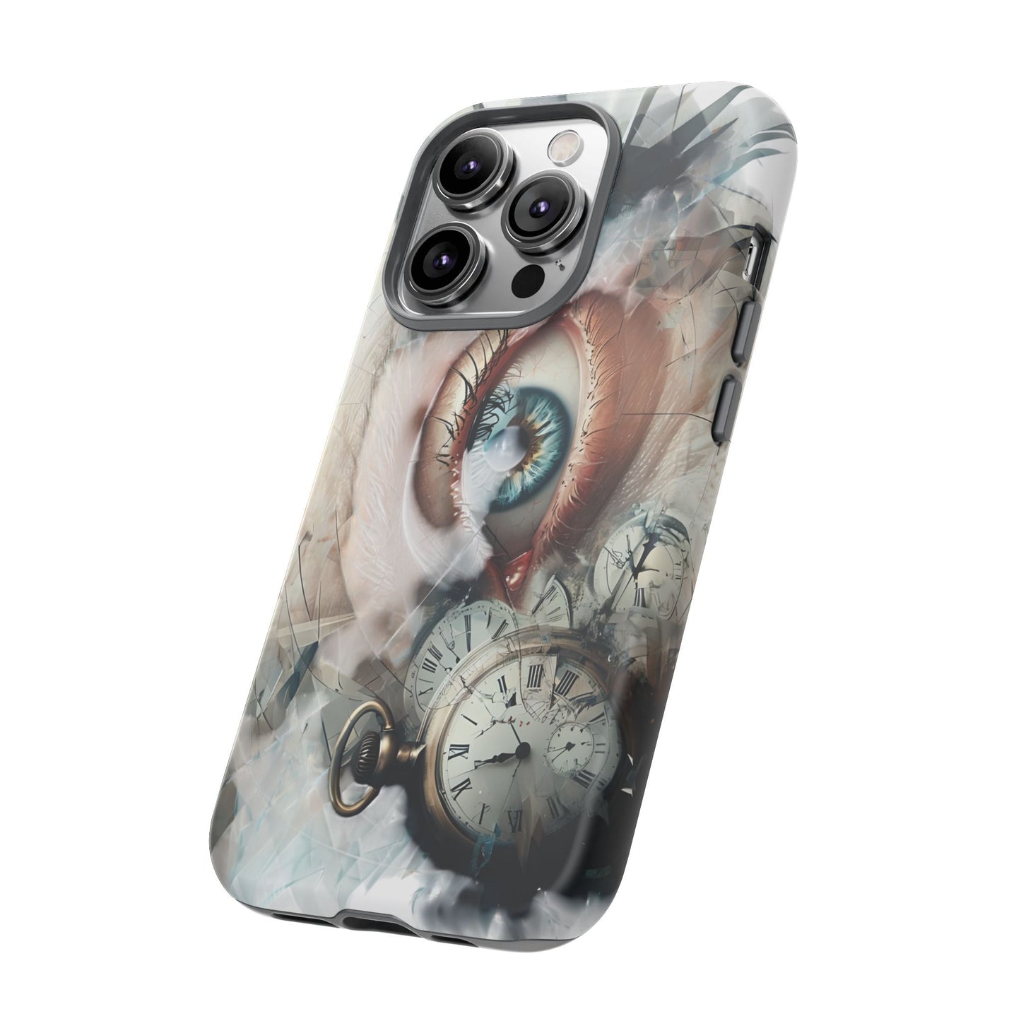 Artistic Eye Phone Case, Unique Smartphone Cover, Whimsical Gift for Art Lovers, Trendy Tech Accessory, Birthday Present, Holiday Gift