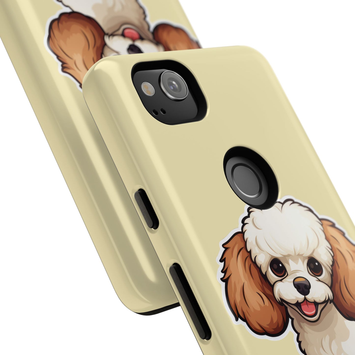 Cute Dog Phone Case, Pet Lover Gift, Custom Phone Cover, Cartoon Dog Case, Durable Phone Accessory