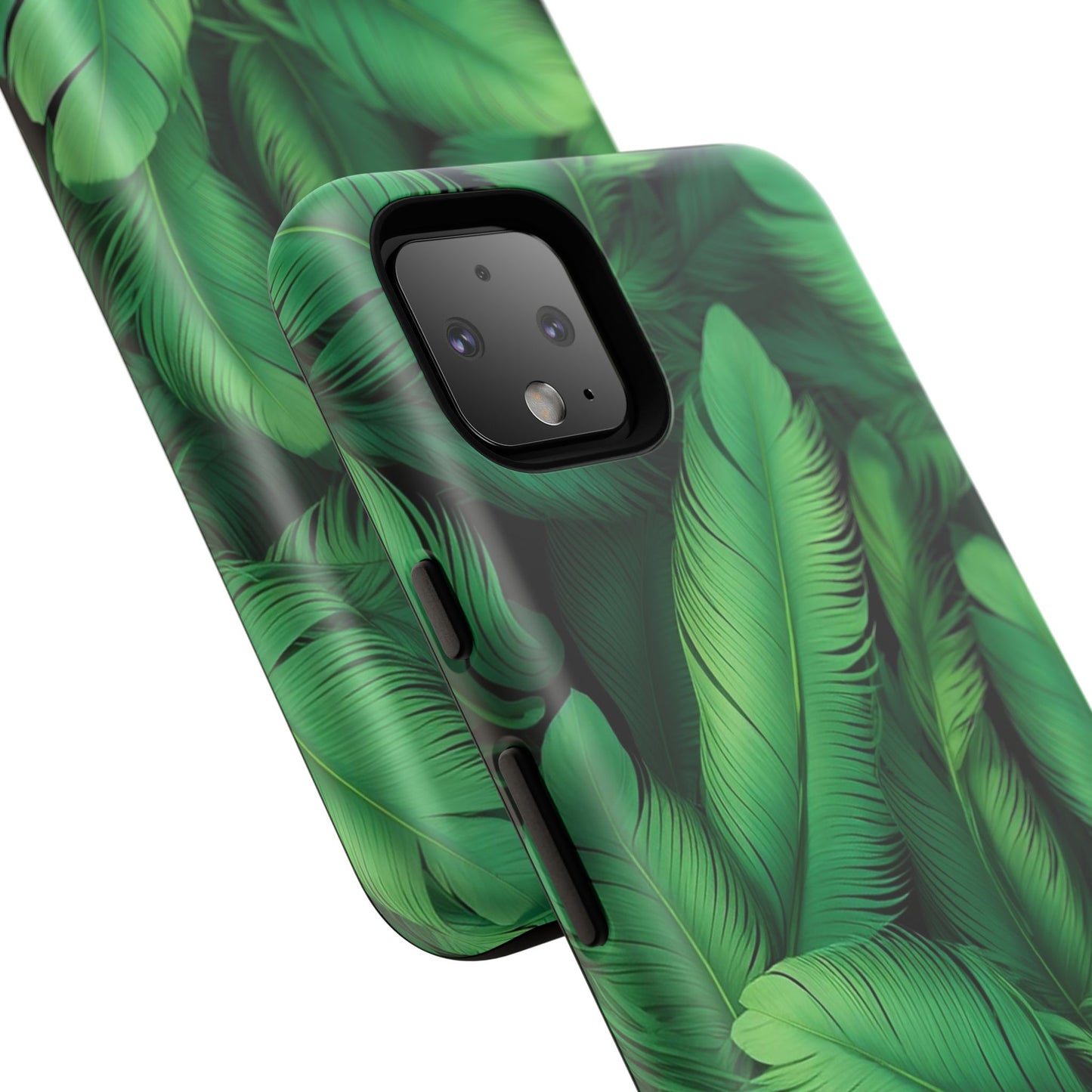 Tough Cases - Tropical Leaf Phone Case, Nature-inspired, Phone Accessory, Gift for Her, Jungle Theme, Eco-Friendly