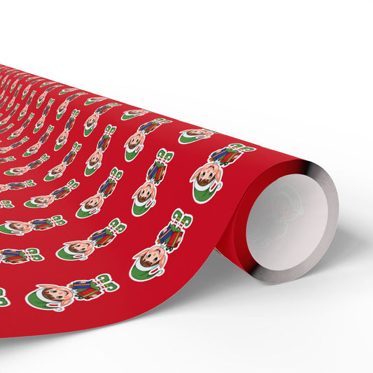 Festive Wrapping Paper Bundle, Holiday Gift Wrap for Christmas, Birthday Parties, Eco-Friendly Gift Packaging, Versatile Wrapping Solutions