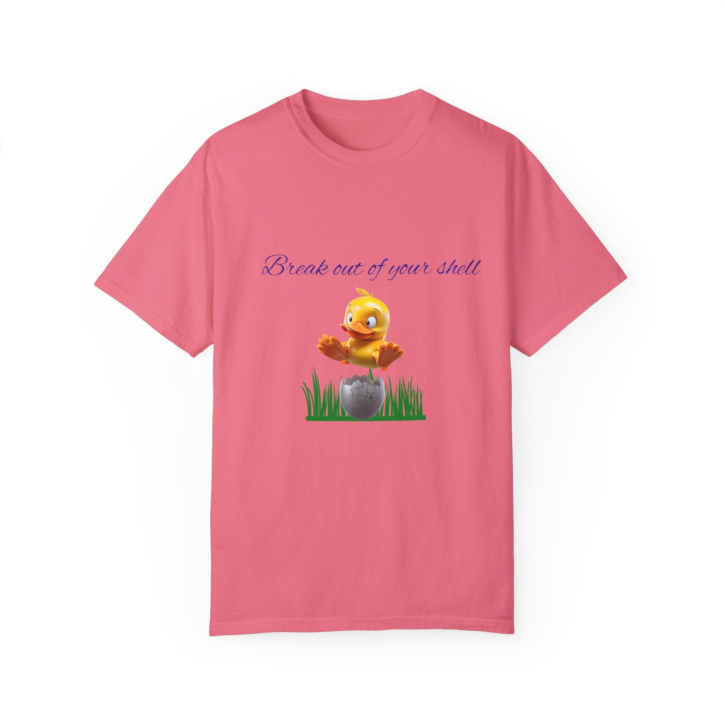Egg-citing Garment-Dyed T-shirt: Perfect for Easter, Spring Celebrations
