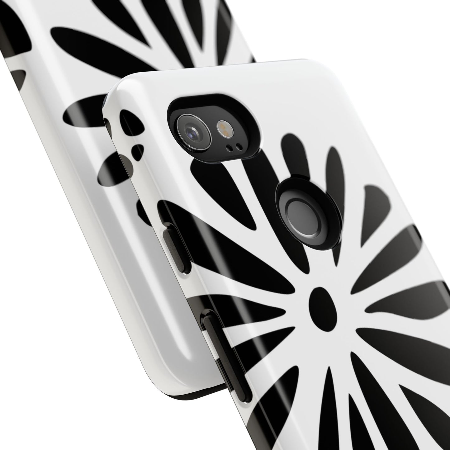 Stylish Phone Case with Floral Design, Tough Phone Cover for Her, Trendy Black and White Cell Phone Case, Unique Gift for Birthdays [...]