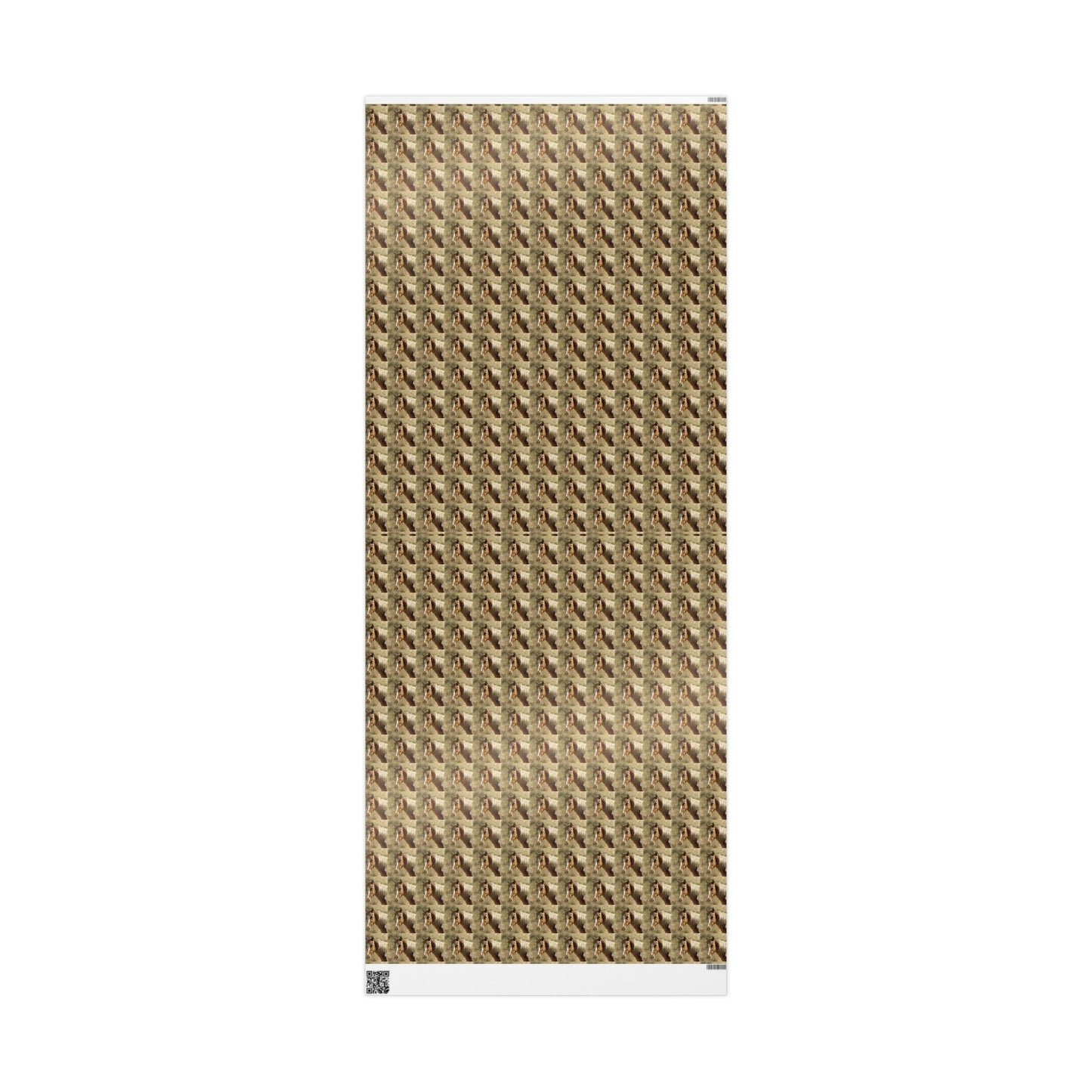 Wrapping Paper - Rustic Horse Pattern Gift Wrap