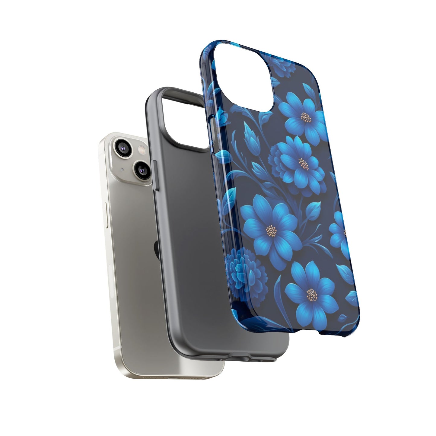 Tough Cases: Floral iPhone Case, Vibrant Phone Cover, Flower Patterned Case, Protective Floral Design, Spring Gift Idea