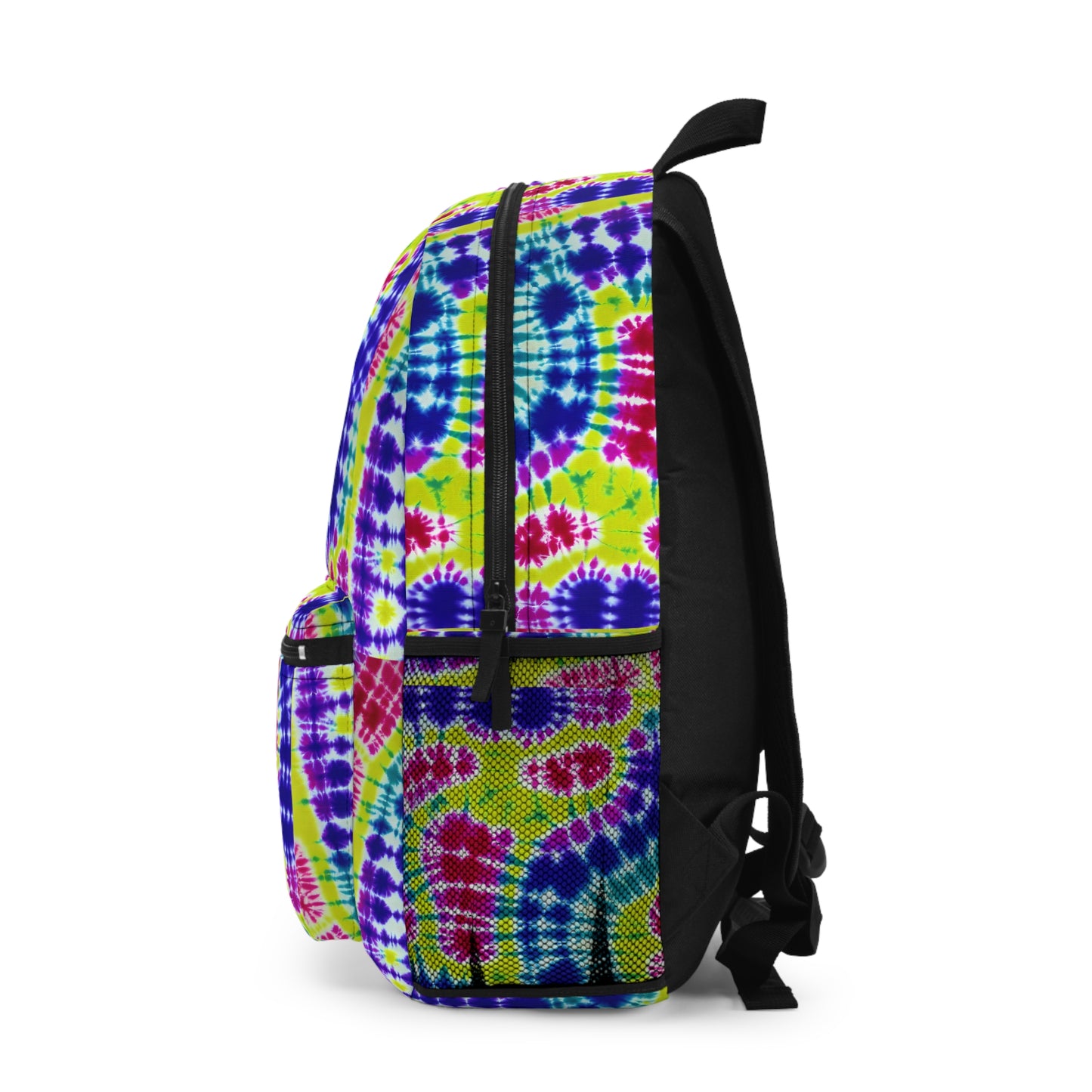 Colorful Tie-Dye Backpack for Travel, School, Festivals, Camping, Sports - Trendy and Fun!