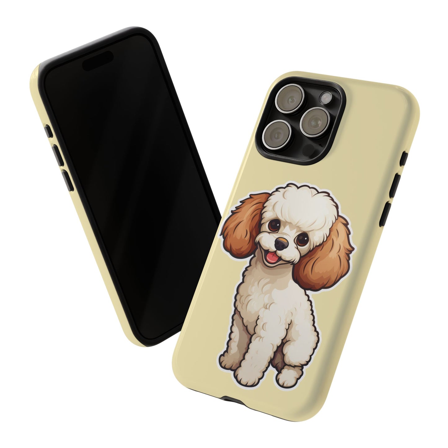 Cute Dog Phone Case, Pet Lover Gift, Custom Phone Cover, Cartoon Dog Case, Durable Phone Accessory