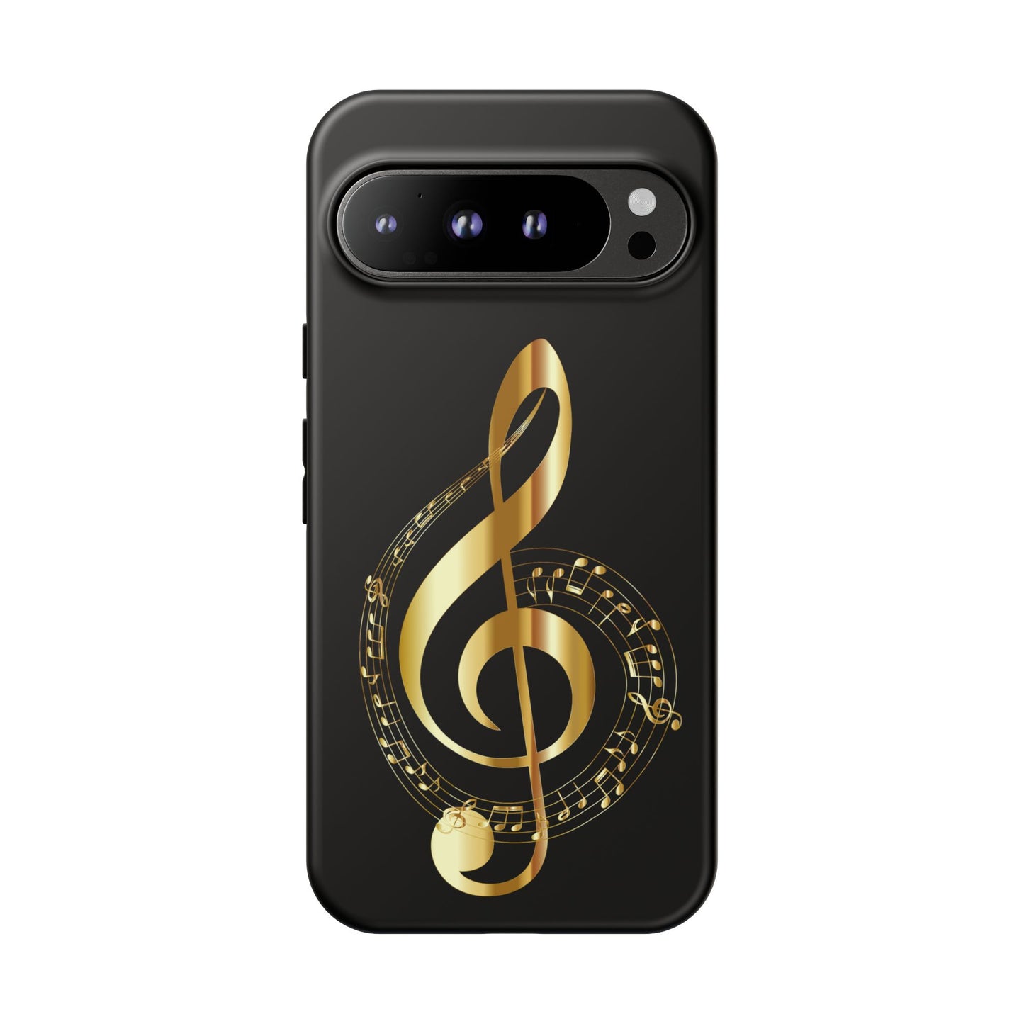 Tough Cases black gold musical Note
