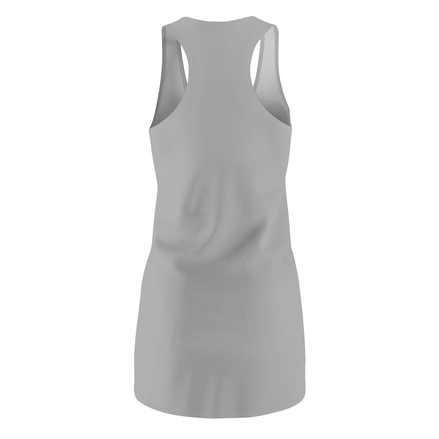 Chic Women's Racerback Dress, Trendy AOP Dress, Artistic Casual Dress, Spring Summer Outfit, Perfect for Parties & Events