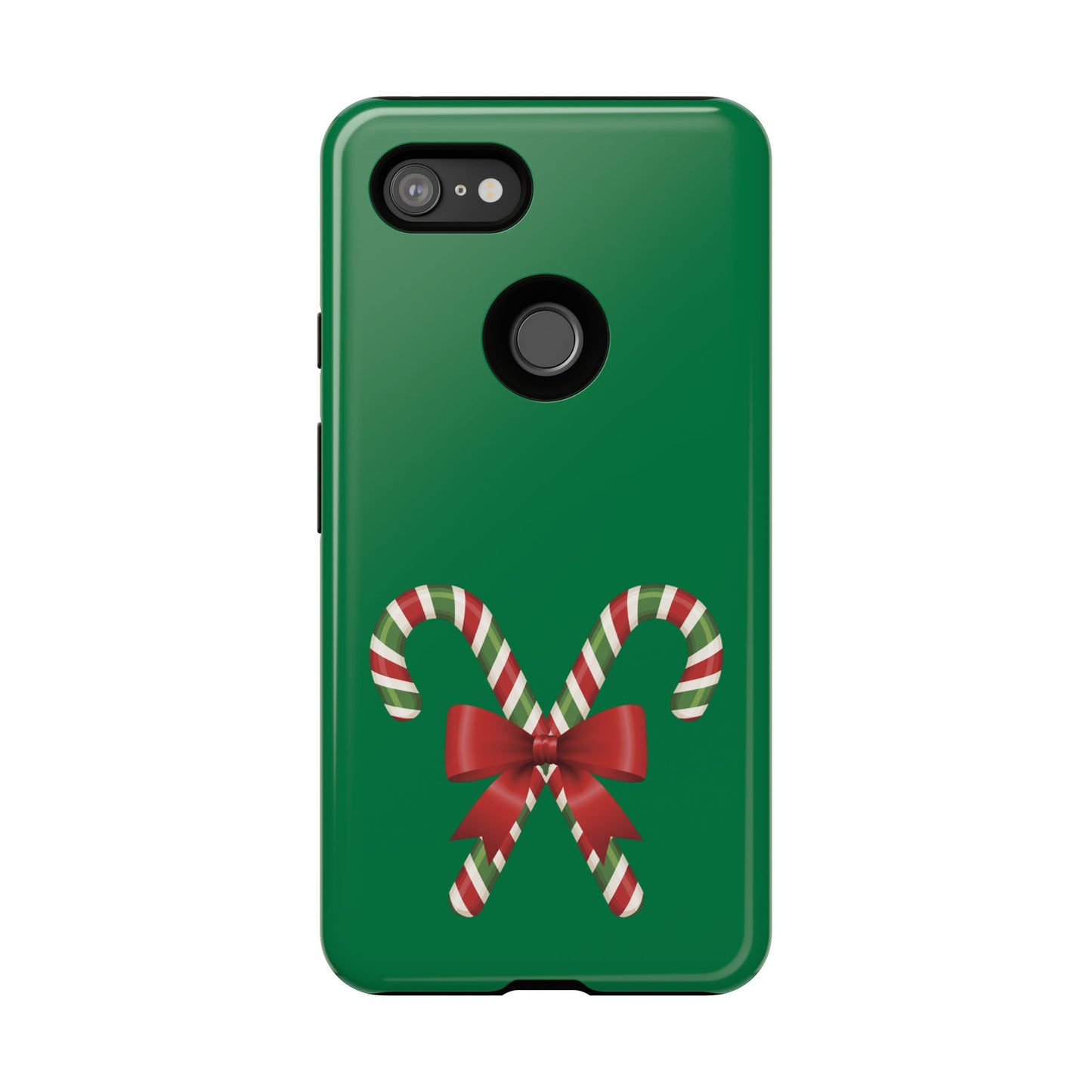 Candy Cane Phone Case: Holiday Spirit, Festive Gift, Cute Accessories, Christmas Decor, Seasonal Style