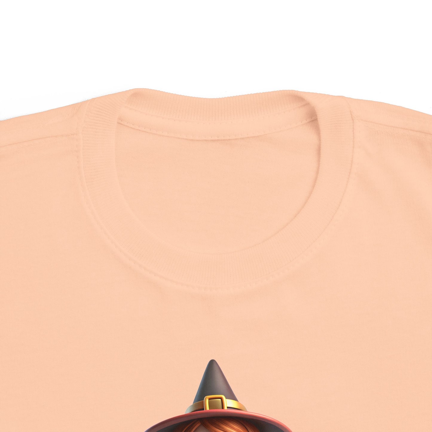 Toddler Halloween Witch Tee - Cute Witch Design, Kids Halloween Shirt, Toddler Costume Tee, Toddler's Fine Jersey Tee, Spooky Season [...]