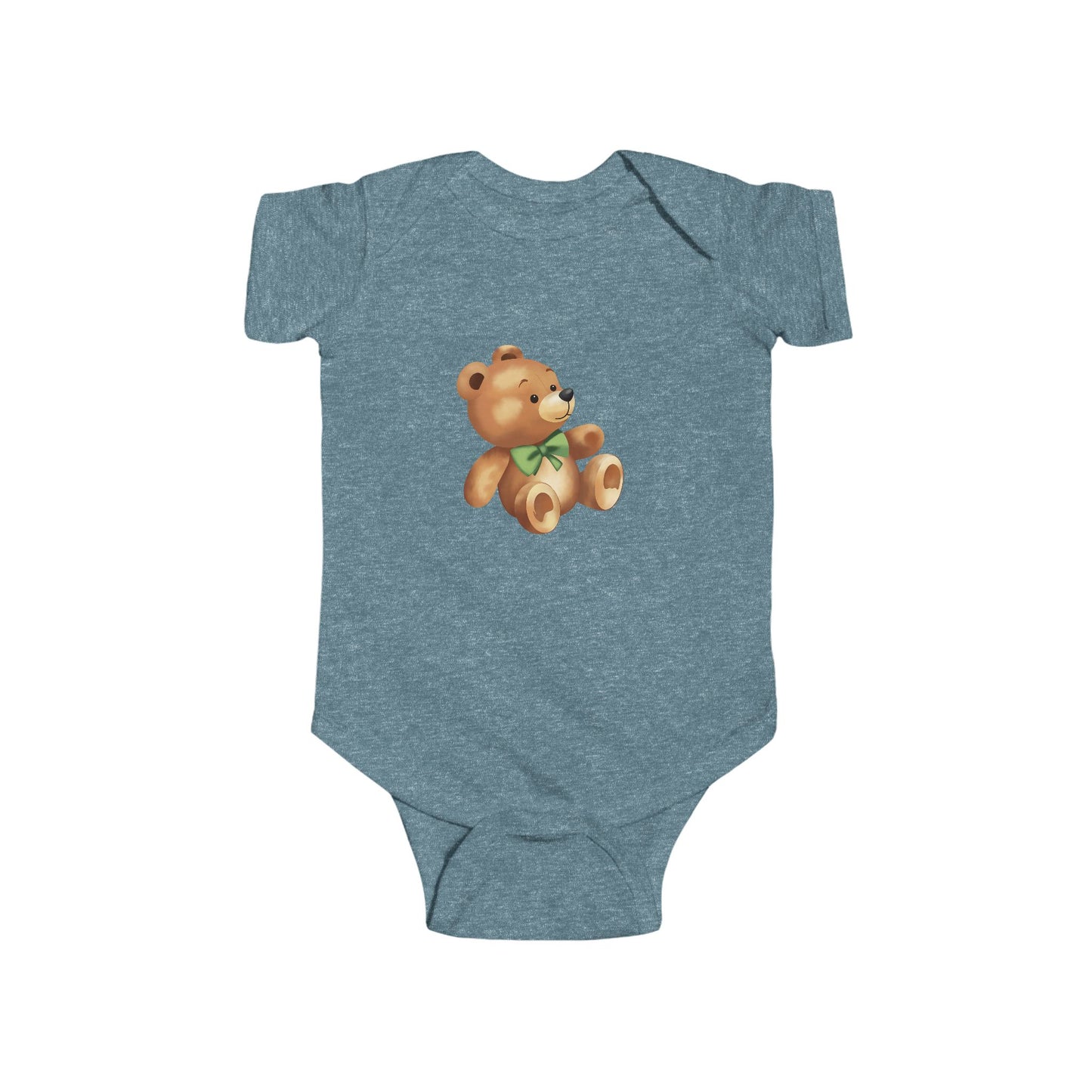 Adorable Teddy Bear Infant Bodysuit, Baby Shower Gift, Cute Baby Outfit, Soft Cotton Onesie, Newborn Clothing, Infant Apparel