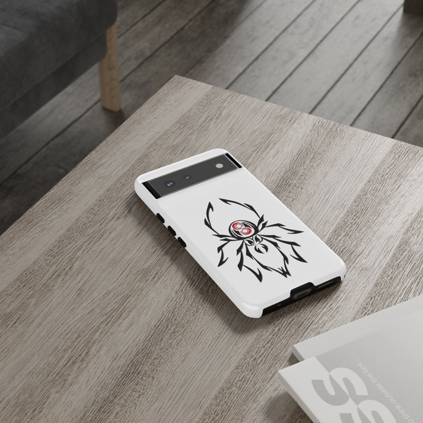 Spider Phone Case, Tough Cases, Stylish Accessory, Gift for Teens, Unique Design, Halloween Decor