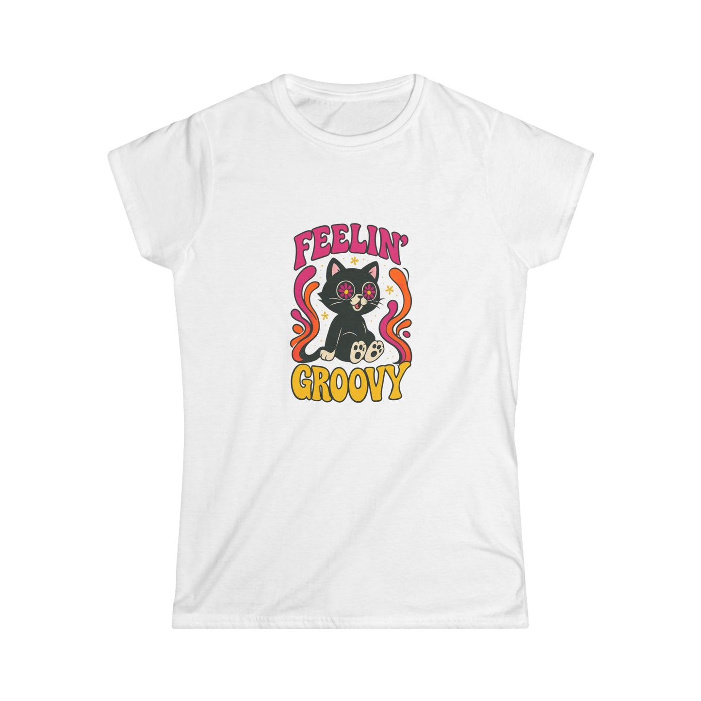 Women's Softstyle Tee - Feeling Groovy
