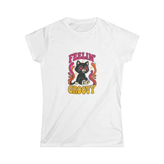 Women's Softstyle Tee - Feeling Groovy