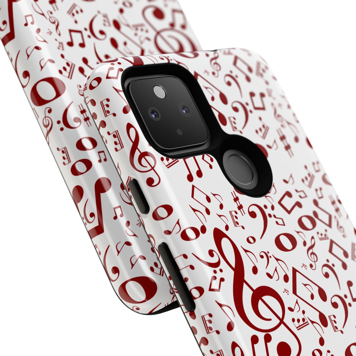 Musical Note Phone Case, Tough iPhone Cover, Gift for Musicians, Customizable, Music Lover's Accessory, Durable Phone Protection