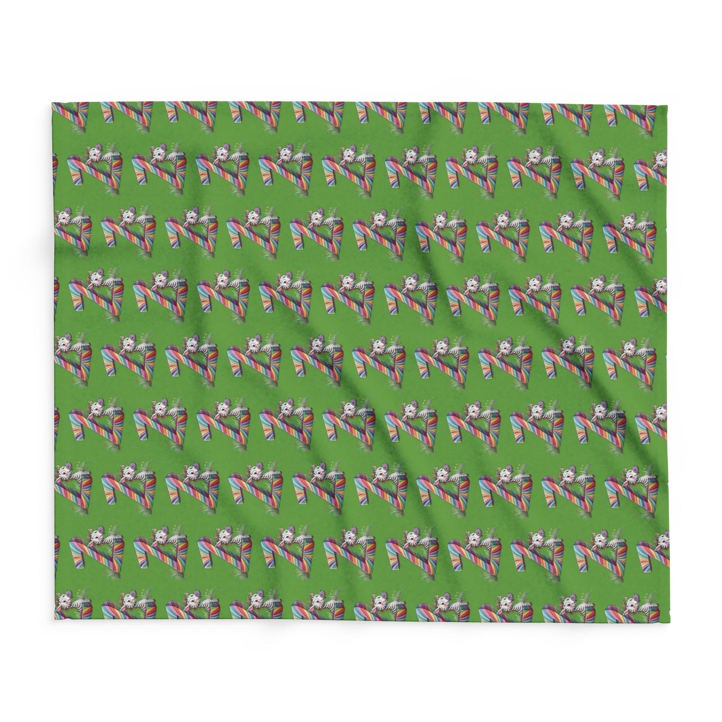 Cozy Arctic Fleece Blanket, Soft Snuggle Blanket, Holiday Throw Blanket, Unique Gift for Kids, Warm Home Decor