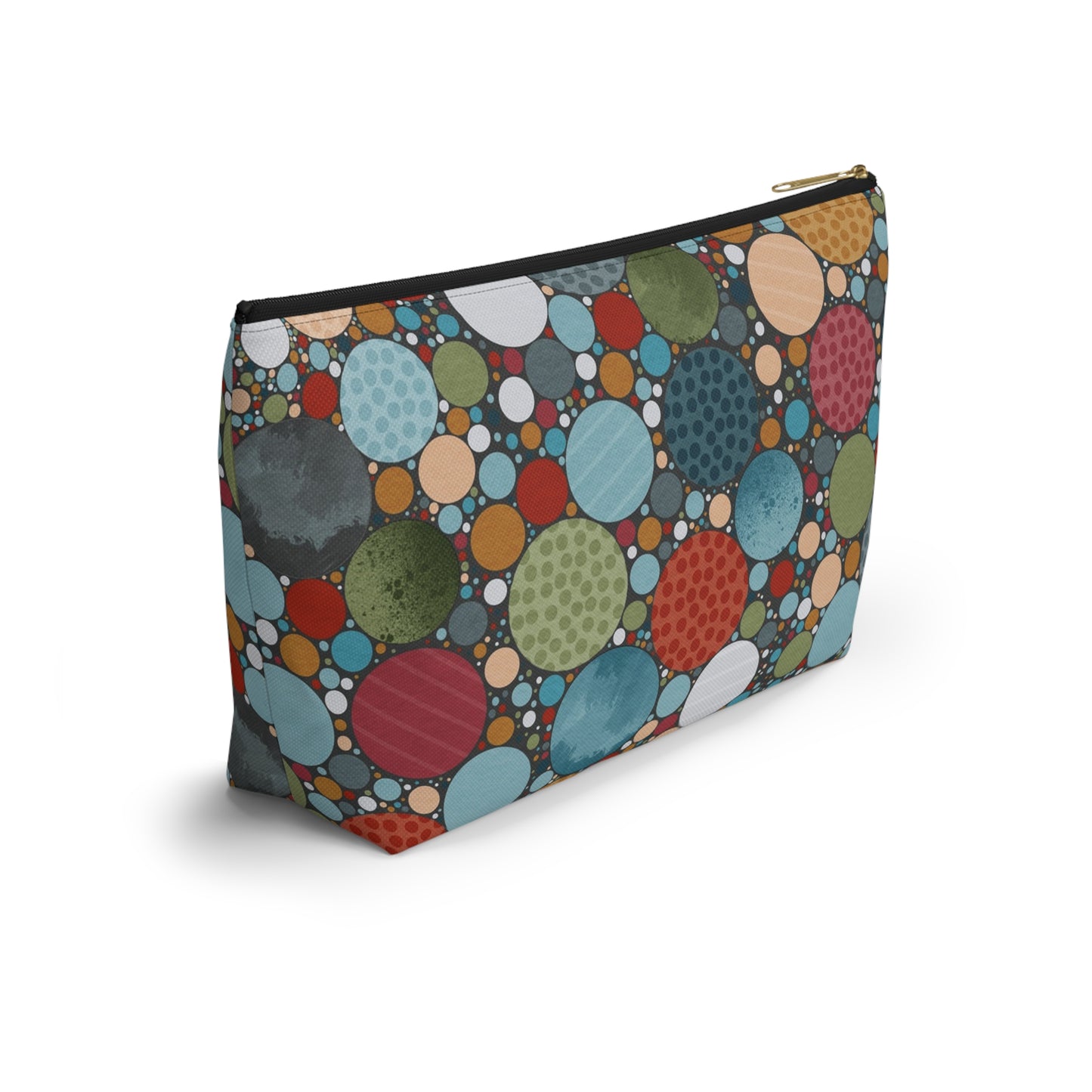 Colorful Polka Dot Accessory Pouch - Perfect for Travel, Makeup, Gifts, Organizing, and Everyday Use