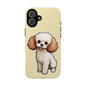 Cute Dog Phone Case, Pet Lover Gift, Custom Phone Cover, Cartoon Dog Case, Durable Phone Accessory