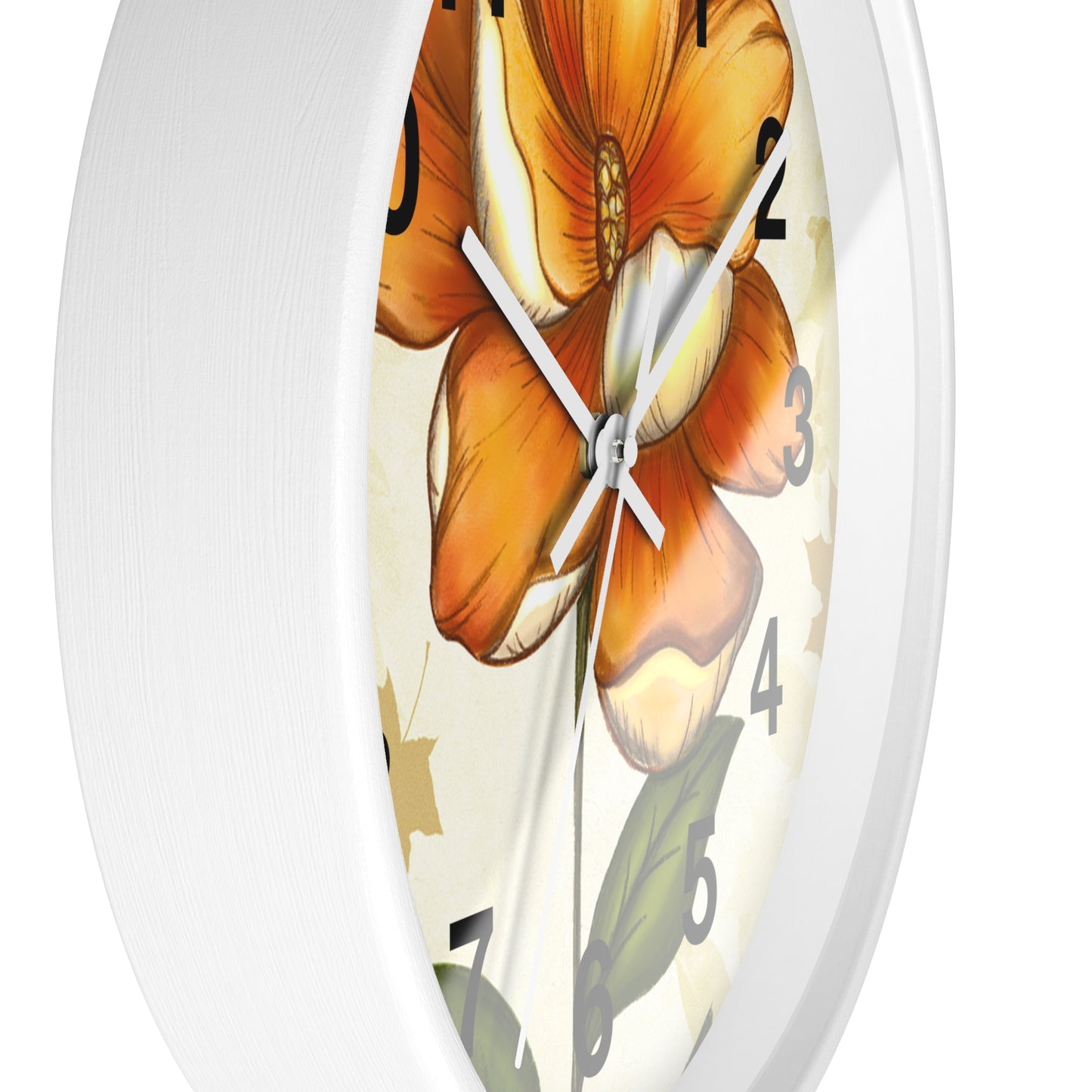 Floral Beauty Wall Clock, Nature-Inspired Home Decor, Elegance for Living Room, Perfect Gift for Flower Lovers, Kitchen Clock, Unique [...]
