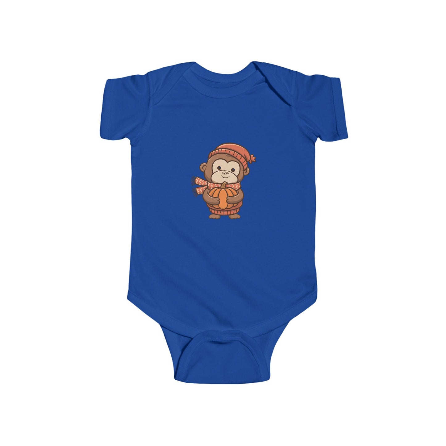 Infant Fine Jersey Bodysuit Monkey