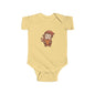 Infant Fine Jersey Bodysuit Monkey