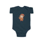 Infant Fine Jersey Bodysuit Monkey