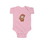 Infant Fine Jersey Bodysuit Monkey