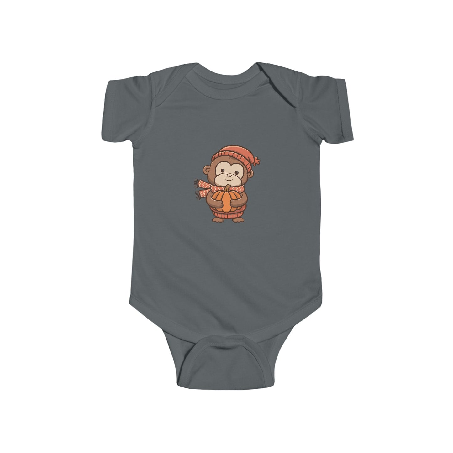 Infant Fine Jersey Bodysuit Monkey