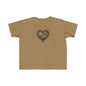 Toddler's Heart & Thorn Tee, Cute Kids T-Shirt, Children's Graphic Shirt, Gift for Toddlers, Cool Summer Outfit