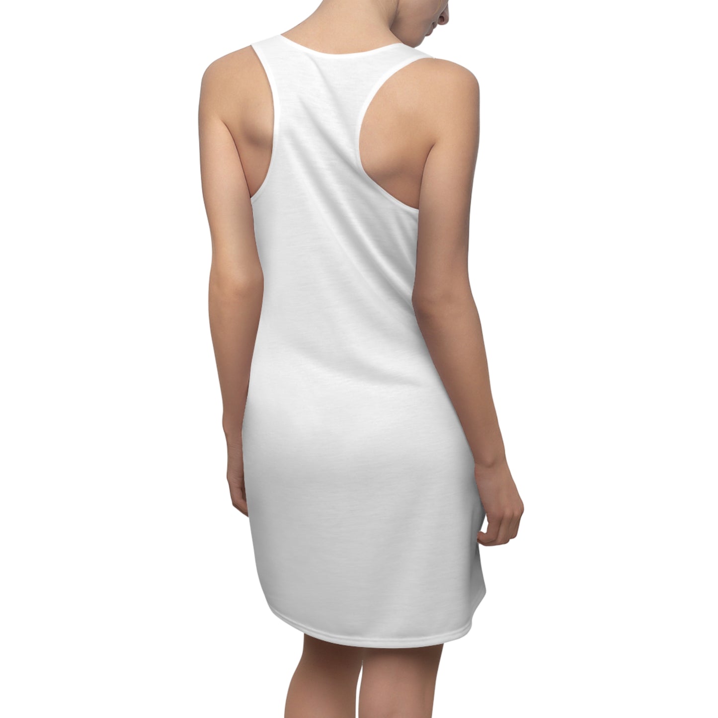 Floral Women's Racerback Dress - Summer Casual, Beachwear, Day Out, Spring Fashion, Wedding Guest