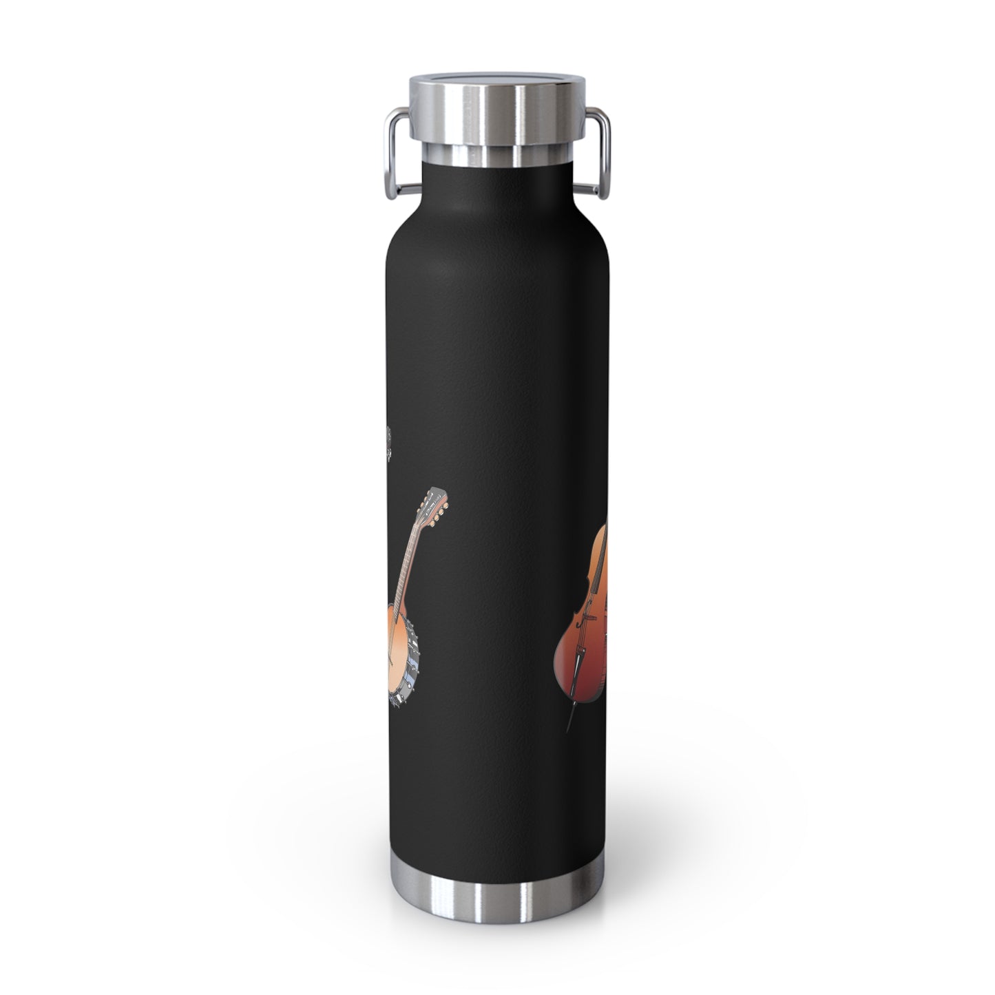 Musical Instruments Water Bottle | Copper Vacuum Insulated Bottle | Gift for Musicians, Music Lovers, Durable Travel Mug, Concert [...]