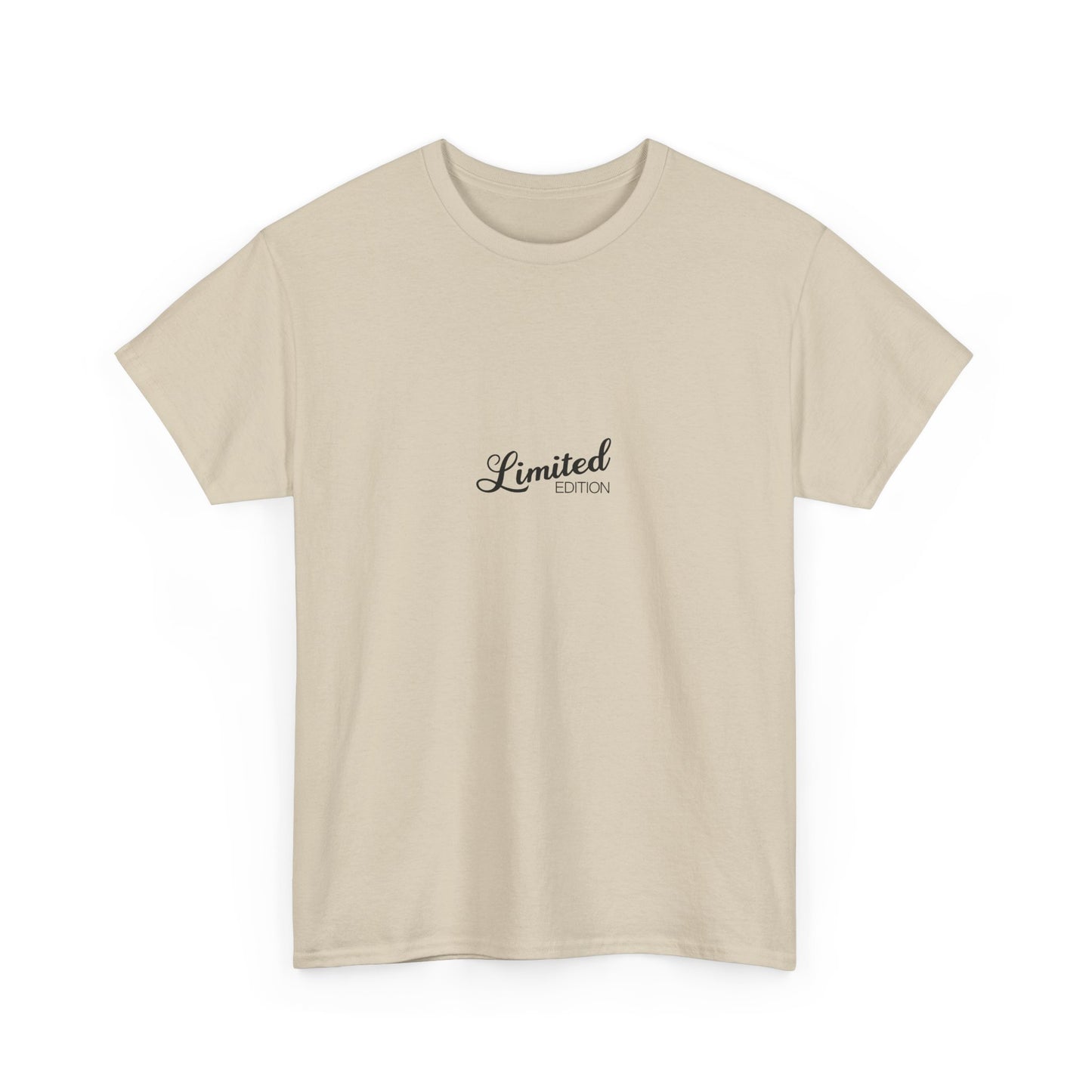 Limited Edition Unisex Heavy Cotton Tee, Casual Tee, Gift for Him, Her, Birthday Gift, Streetwear Fashion