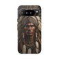 Native American Art Phone Case, Strong Culture Design, Unique Gift for Him or Her, Tough Cases, Customizable Protector, Tribal Style