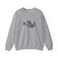 Kitten Butterfly Sweatshirt, Cozy Crewneck with Cat Art, Perfect Gift for Animal Lovers, Cute Sweatshirt for Relaxation & Everyday Wear