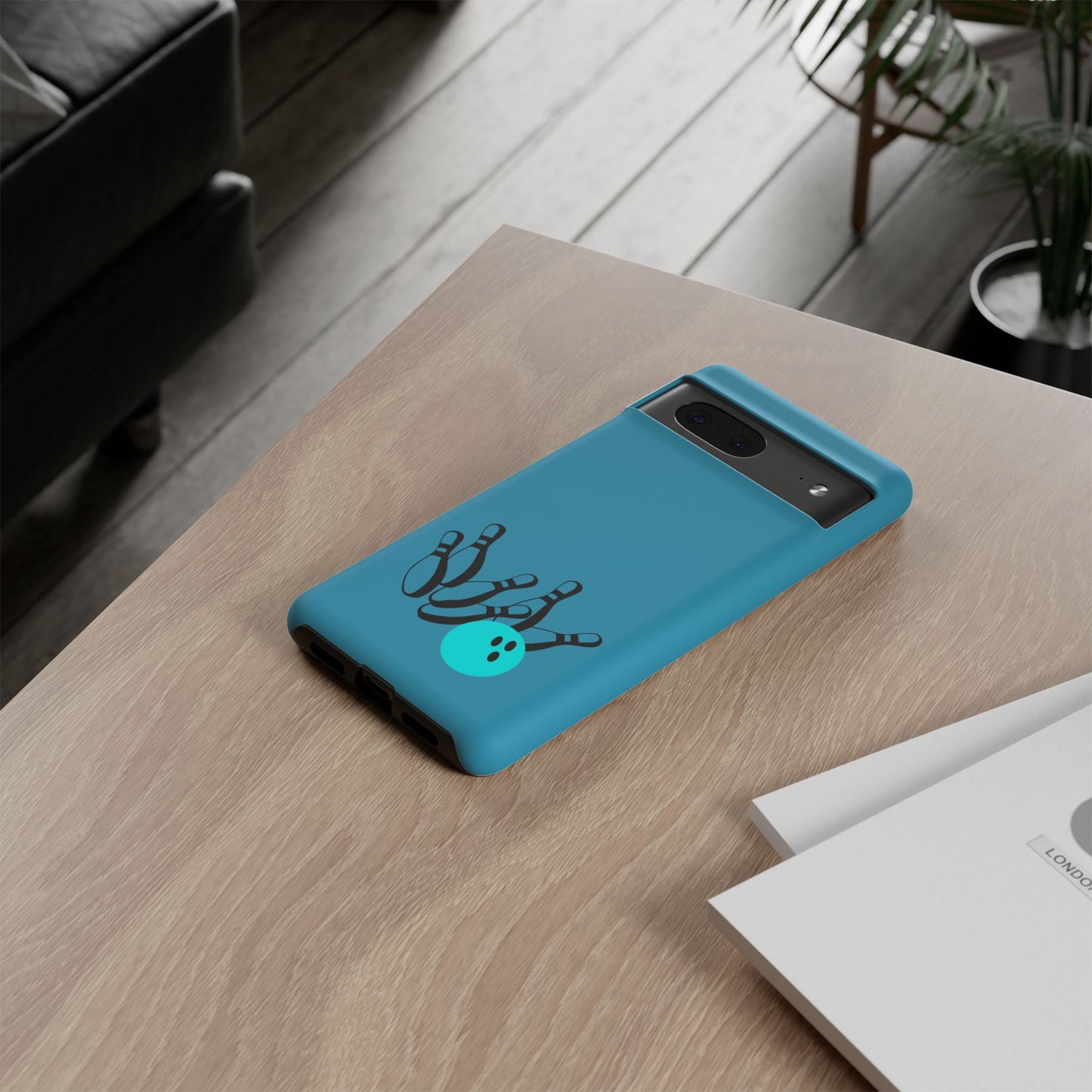 Bowling Phone Case, Tough Cases for Bowling Enthusiasts, Fun Gift for Bowlers, Unique Phone Accessory, Sports Themed Cases