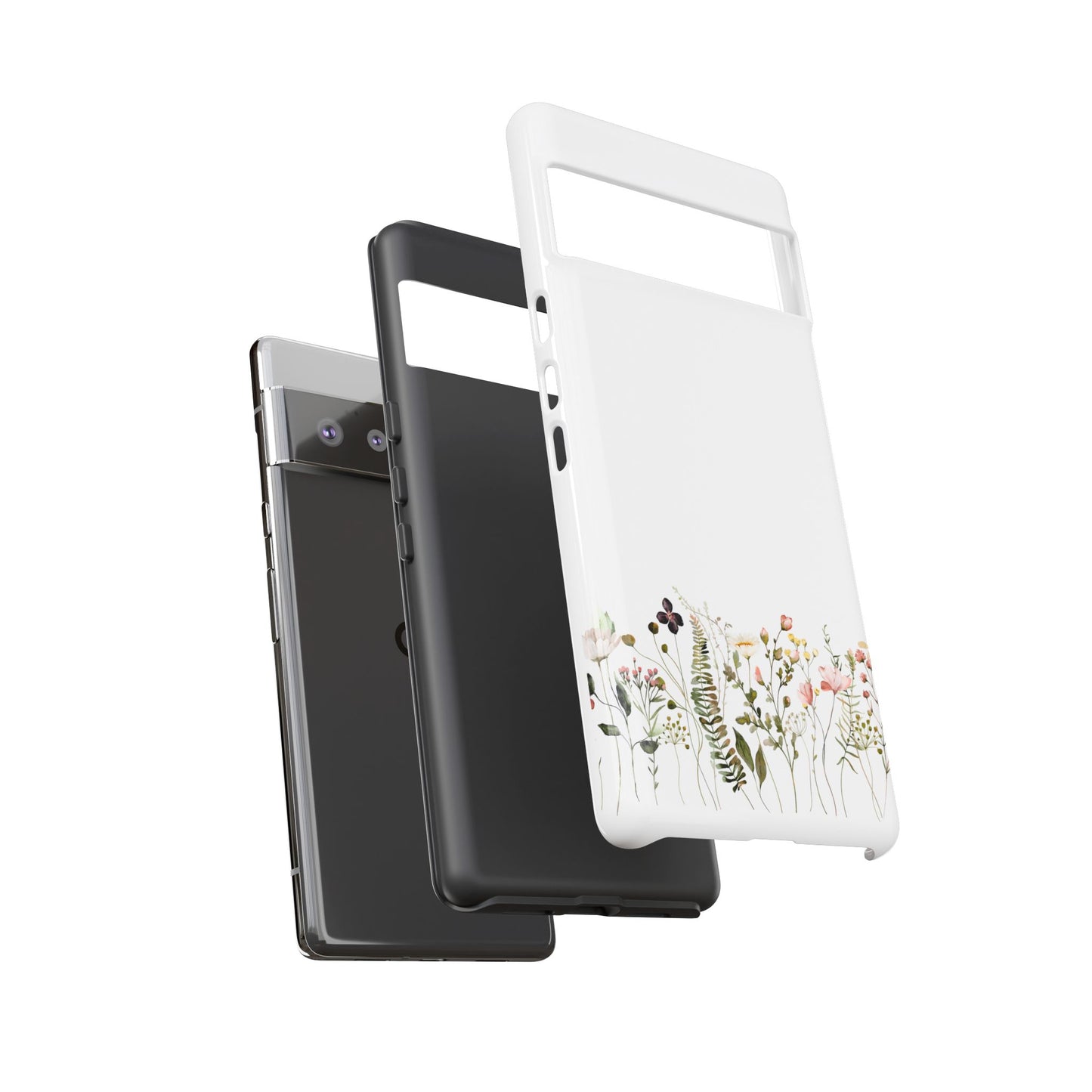 Floral Phone Case - Tough Cases for Nature Lovers, Stylish Floral Design, Phone Protection, Gifts for Her, Eco-Friendly Tech Accessories