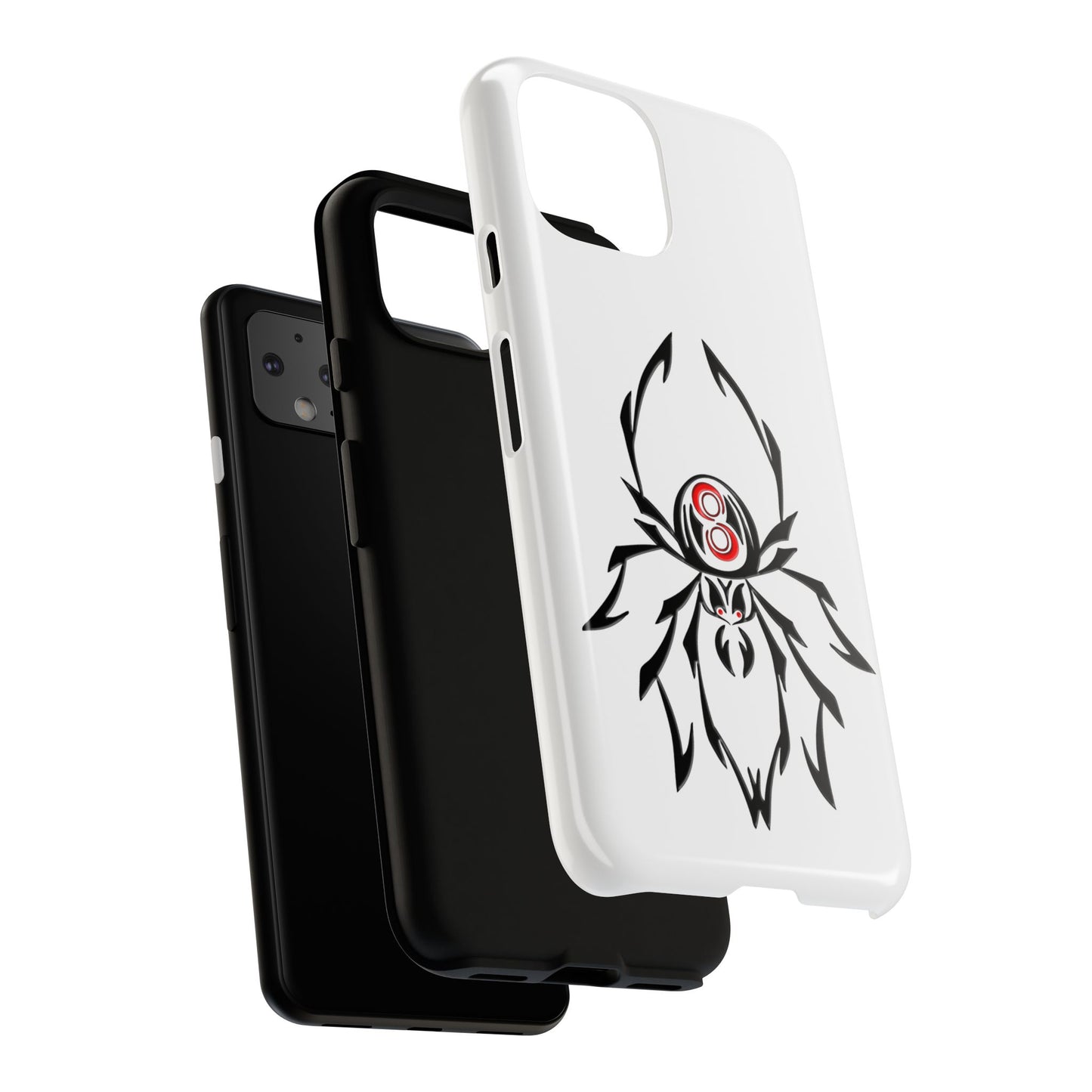 Spider Phone Case, Tough Cases, Stylish Accessory, Gift for Teens, Unique Design, Halloween Decor