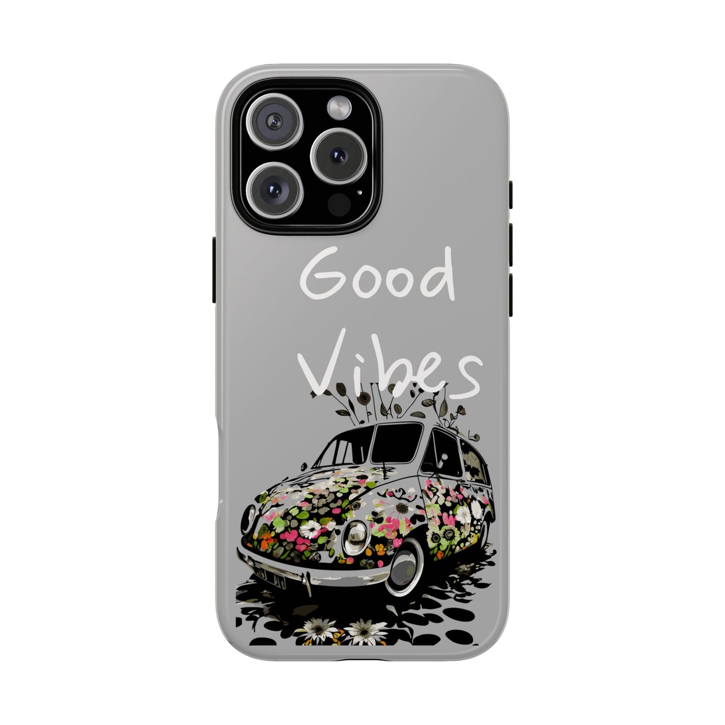 Floral Phone Case | Good Vibes, Phone Accessories, Gift for Her, Trendy Tech, Summer Vibes, Birthday Gift