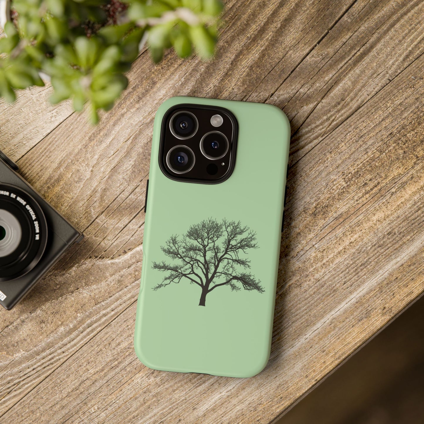 Minimalist Tree Phone Case, Nature-Inspired Phone Cover, Eco-Friendly Cell Phone Accessory, Perfect Gift for Nature Lovers