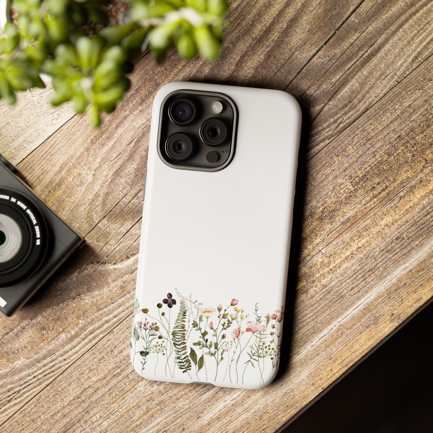 Floral Phone Case - Tough Cases for Nature Lovers, Stylish Floral Design, Phone Protection, Gifts for Her, Eco-Friendly Tech Accessories