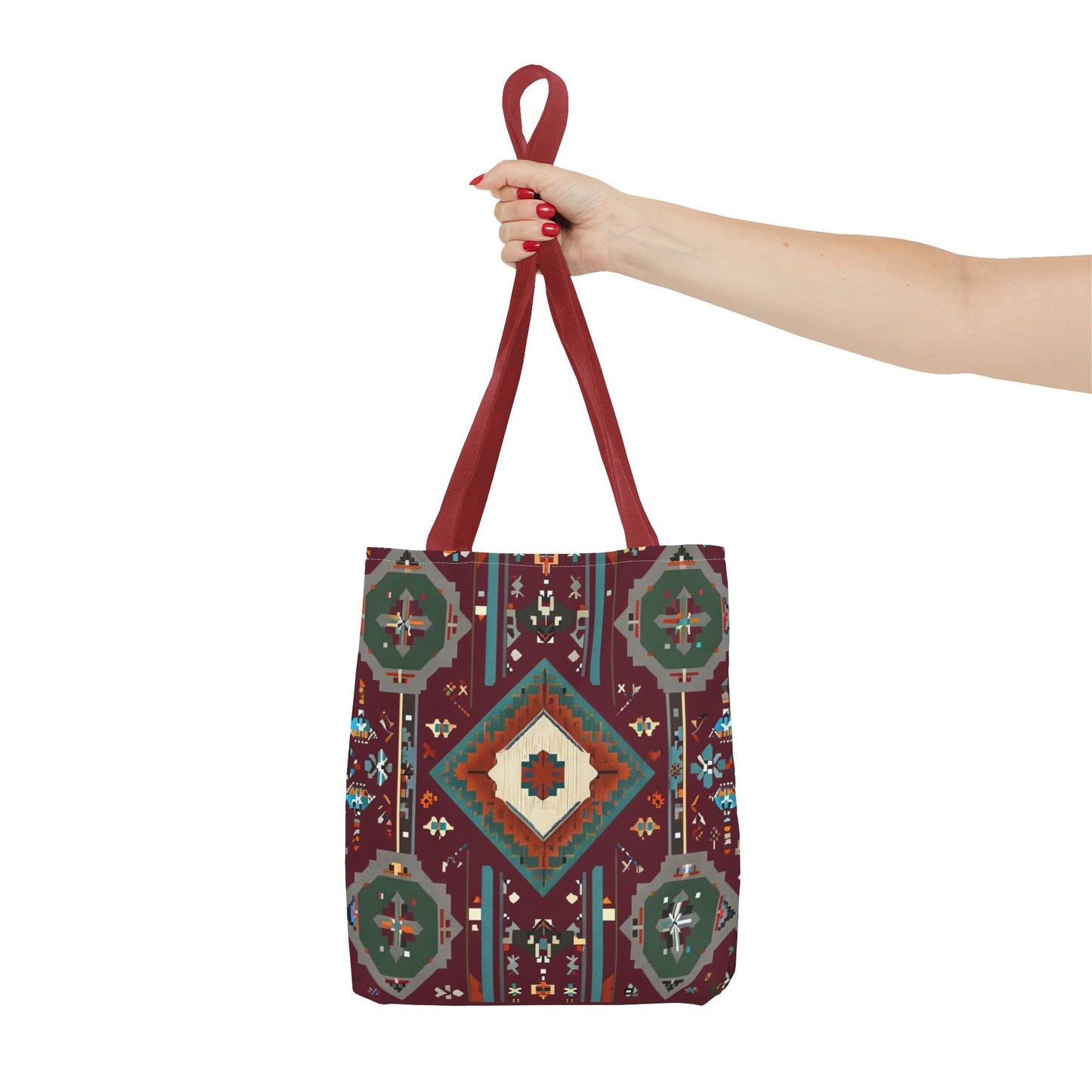 Bohemian Tote Bag, Stylish Reusable Shopping Bag