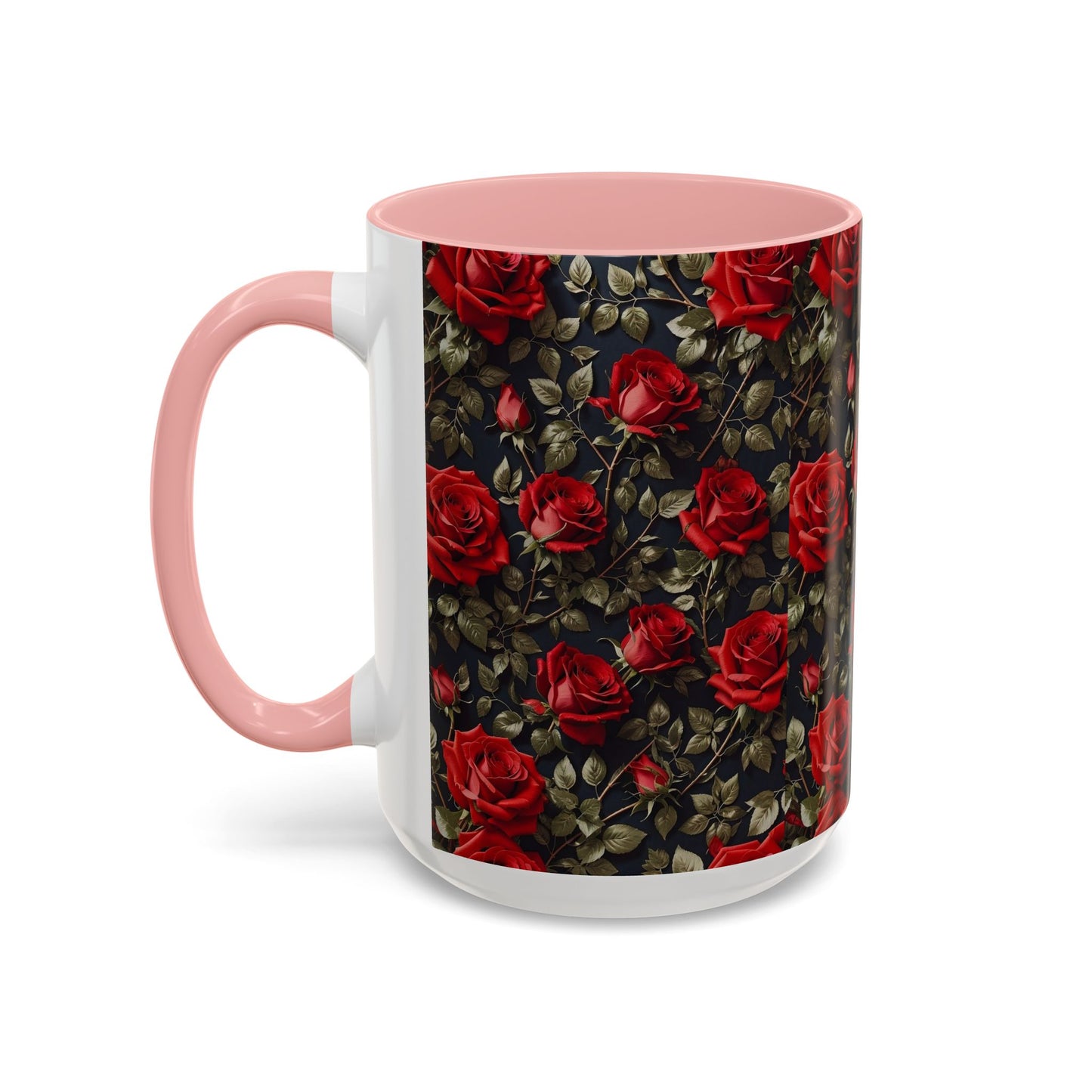 Elegant Floral Accent Coffee Mug - Perfect for Garden Lovers, Home Decor, Gift for Her, Tea Lovers, Mother's Day