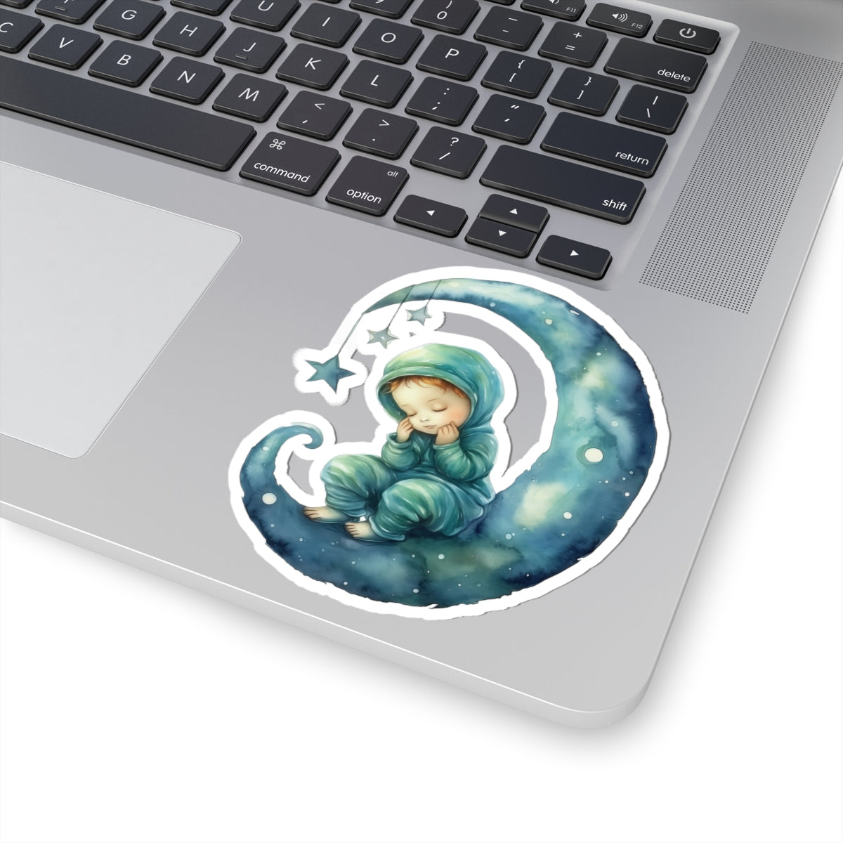 Moonlit Dreams Sticker Set, Cute Kid Stickers, Whimsical Decor, Laptop Stickers, Kids Room Decor, Celestial Theme