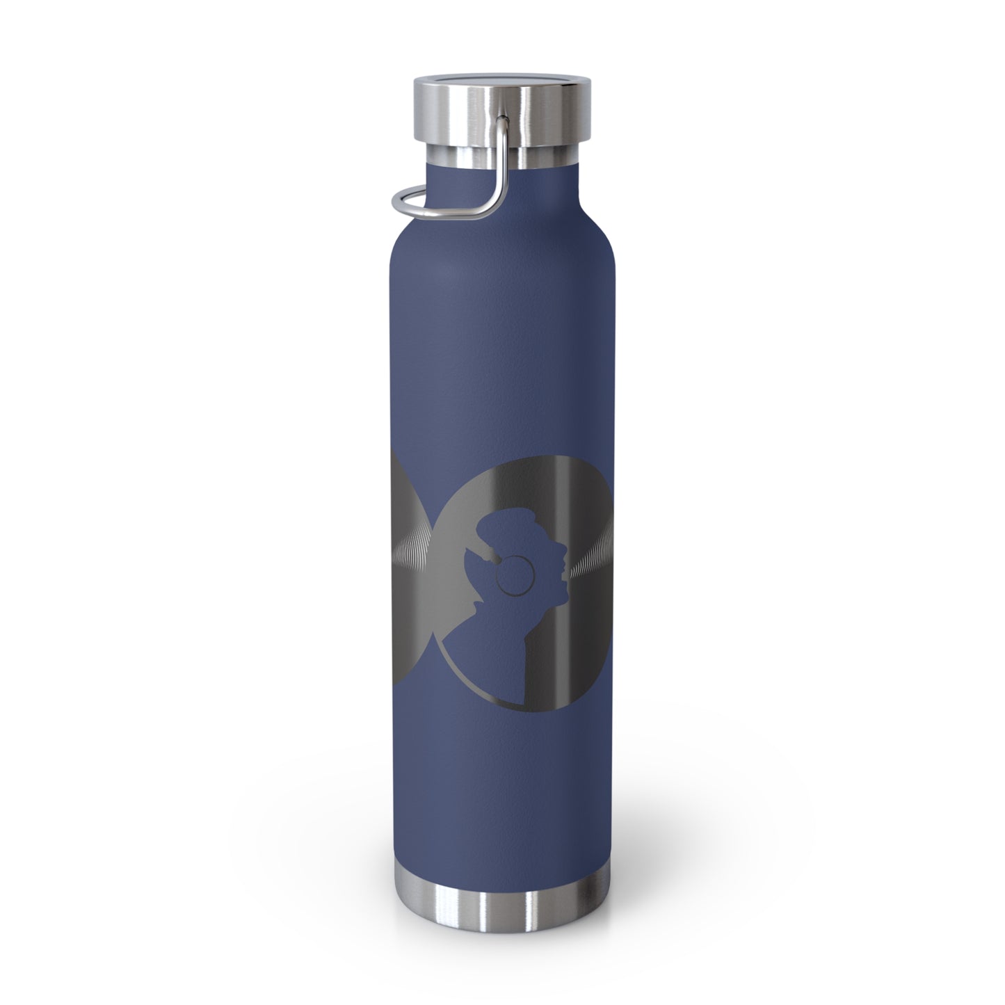 Stylish Copper Insulated Water Bottle for On-the-Go Hydration | Fitness, Travel, Eco-Friendly Gift, Unique Design, 22oz