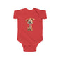 Adorable Puppy Graphic Infant Bodysuit, Cute Baby Clothing, Newborn Gift, Baby Shower Present, Infant Dog Onesie