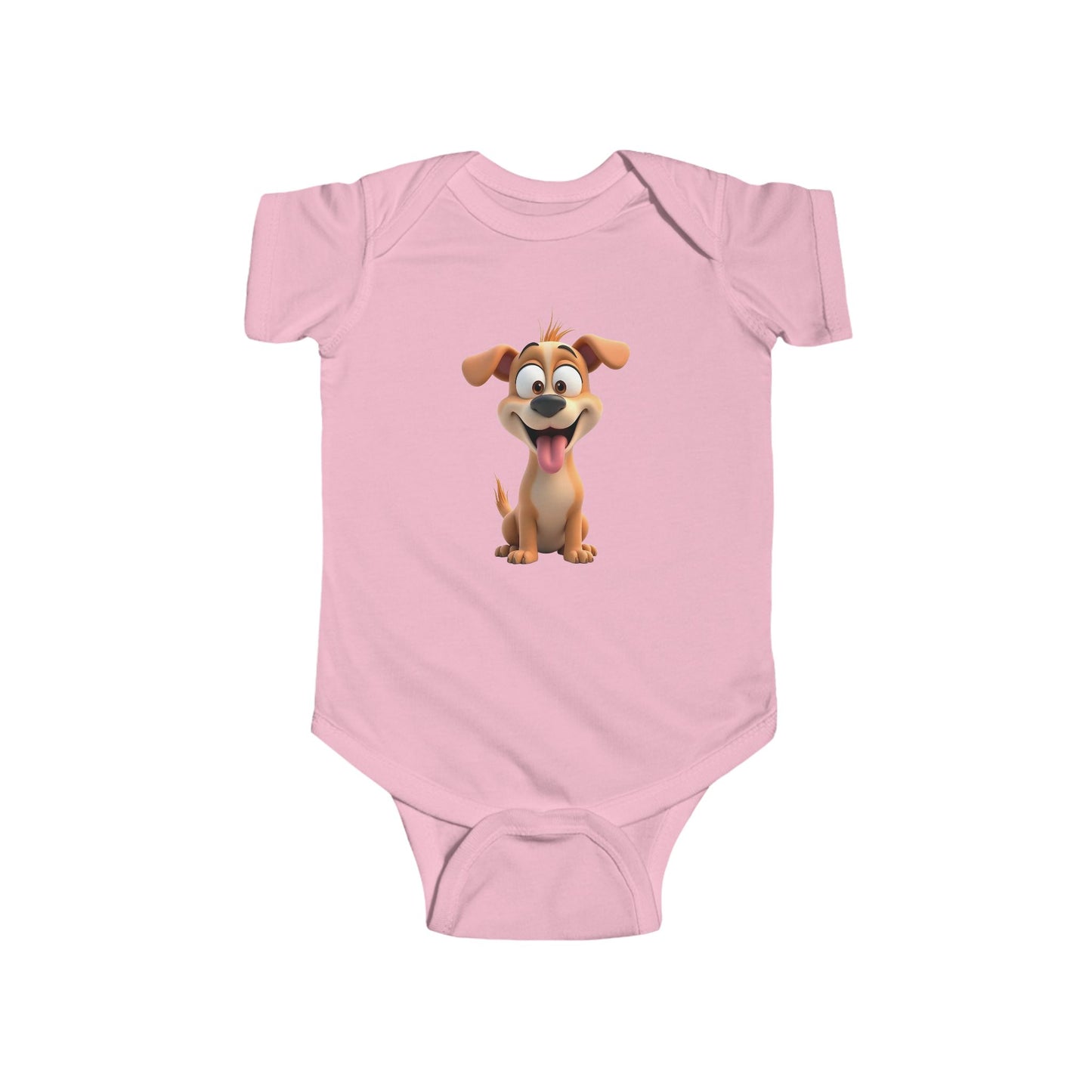 Adorable Puppy Graphic Infant Bodysuit, Cute Baby Clothing, Newborn Gift, Baby Shower Present, Infant Dog Onesie